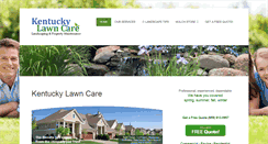 Desktop Screenshot of kentuckylawncare.com
